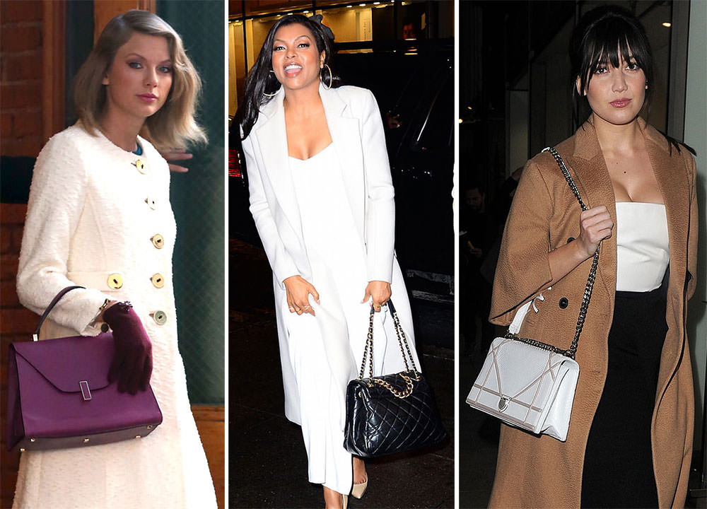 Celebs Carry Dior to a New Bag Launch & Taylor Swift Diversifies Her Handbag  Collection - PurseBlog