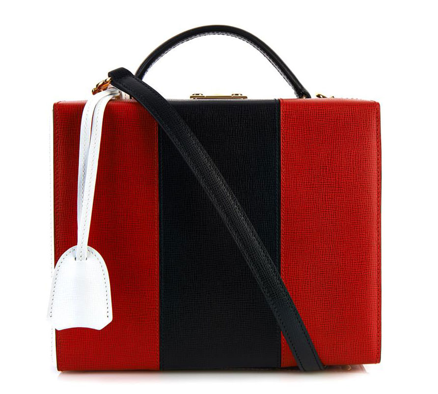 Mark Cross Tan Leather Large Grace Box Bag Mark Cross | The Luxury Closet