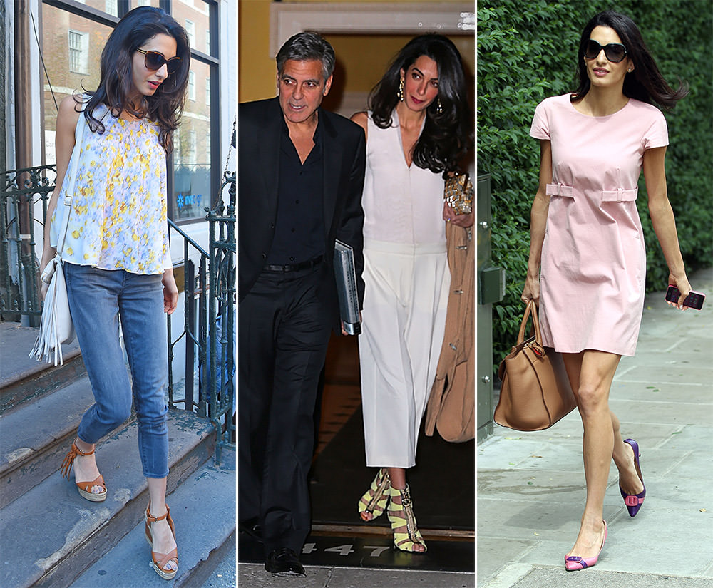 The Many Shoes of Amal Clooney - PurseBlog