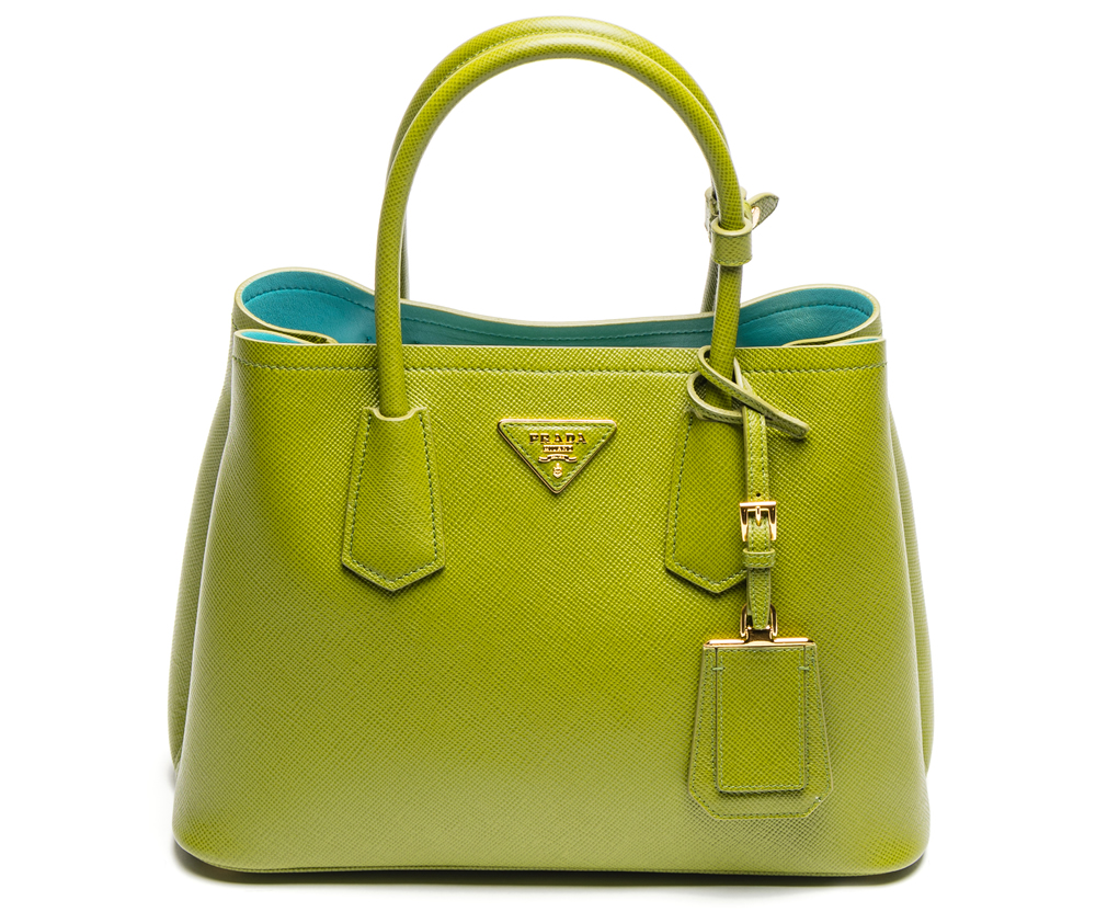 Belle leather handbag Prada Multicolour in Leather - 30156371