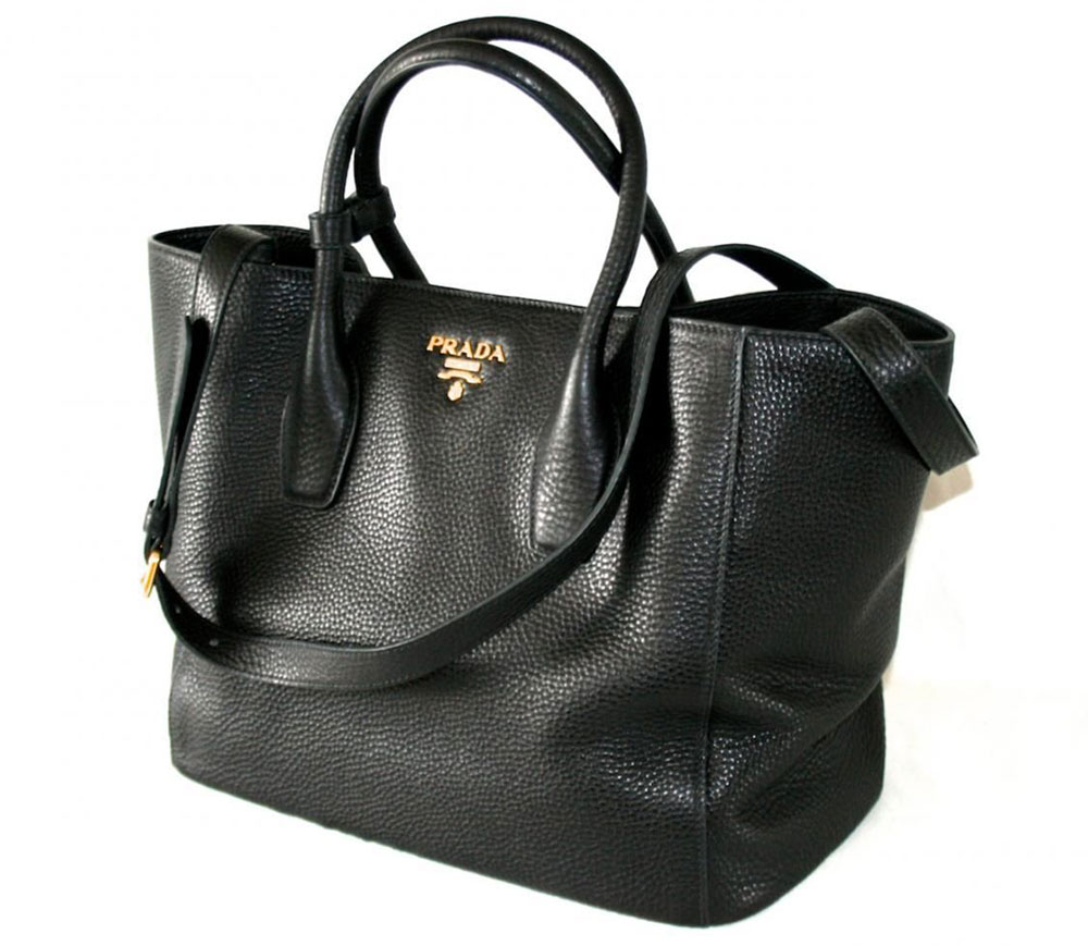 Prada сумка Shopper Leather