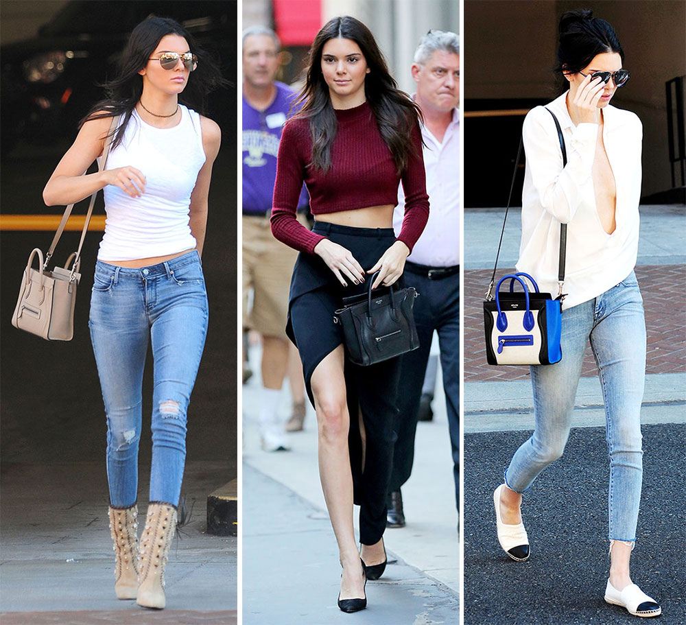 Kendall Jenner Loves Her Céline Nano Luggage Totes More Than I Love ...
