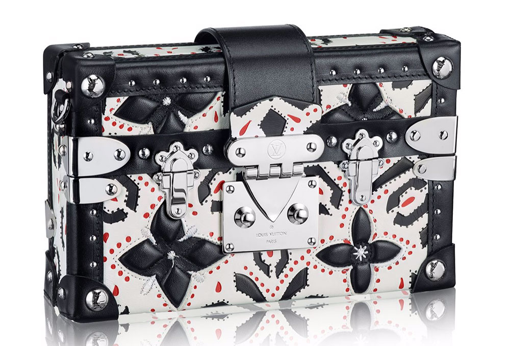 Louis Vuitton Petite Malle Graphic Print Leather Crossbody Bag