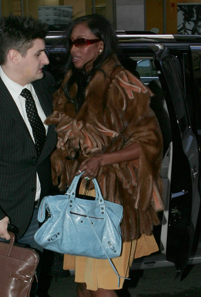 The Many Bags of Naomi Campbell - PurseBlog