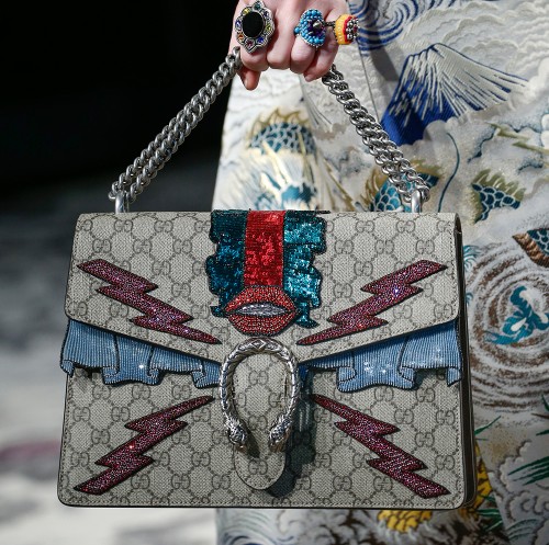 Gucci Gets Detailed for Its Spring 2016 Runway Bags - PurseBlog