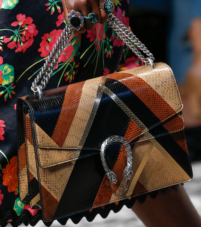 Gucci Gets Detailed for Its Spring 2016 Runway Bags - PurseBlog