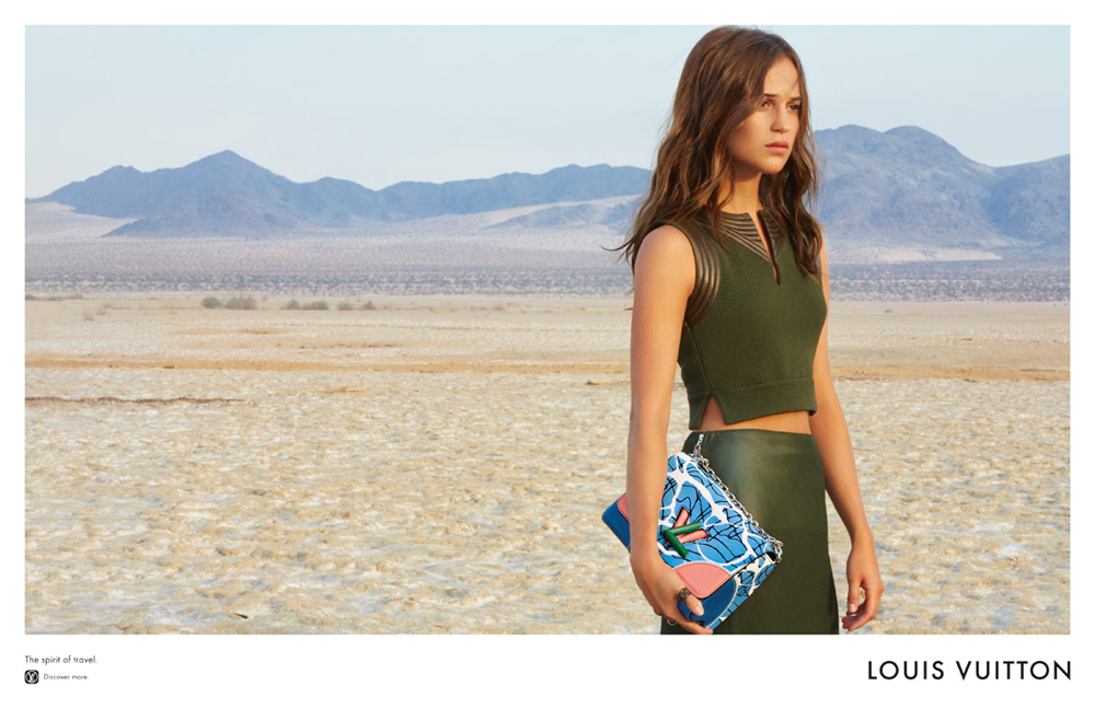 Michelle Williams Models Capucines Bags for Louis Vuitton Ads