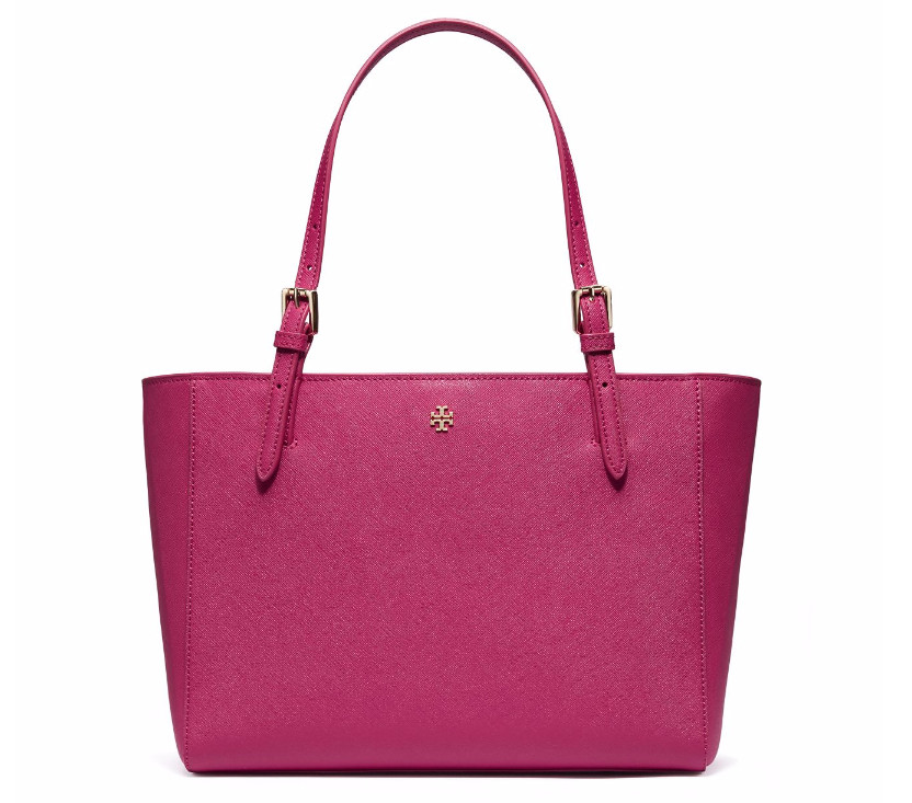 Tory Burch Fleming Handbag Pink Moto Jacket Fancy Things - Fancy