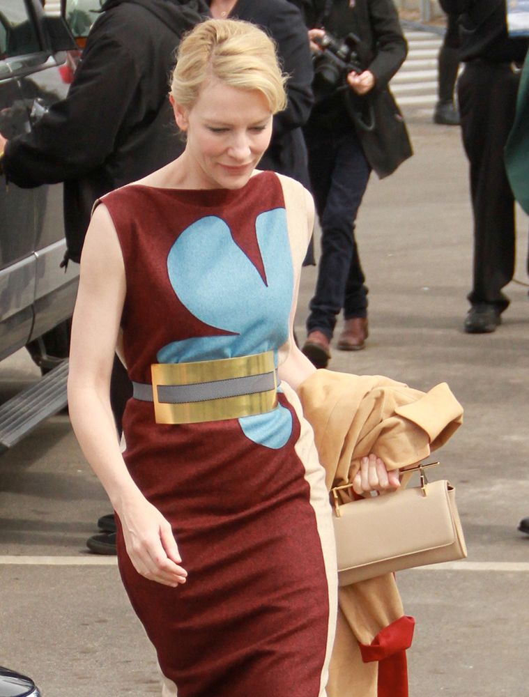 Cate Blanchett Doubles Up with Roger Vivier and Givenchy Bags