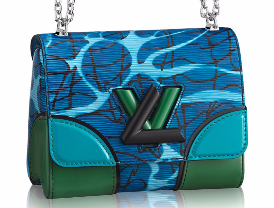 Louis Vuitton, Epi-Leather Twist Series Azteque Print