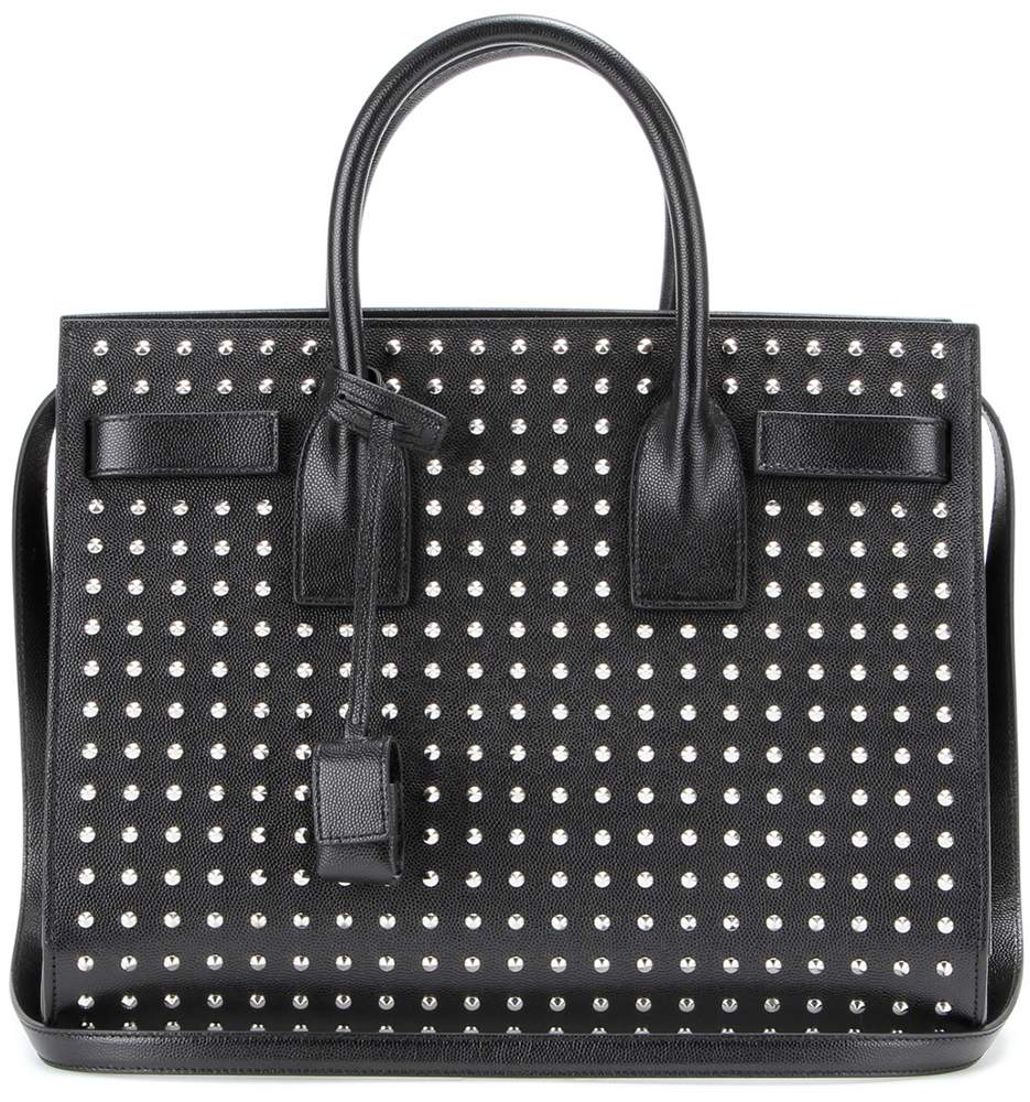 saint laurent studded sac de jour