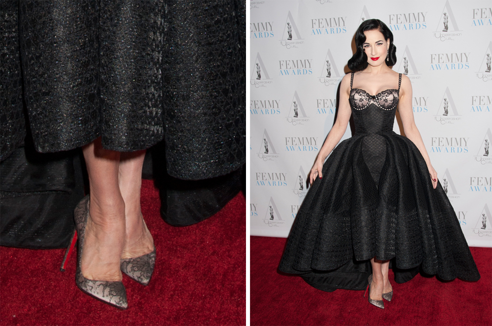 Dita Von Teese Talks Lingerie and Louboutins - Shoe Are You