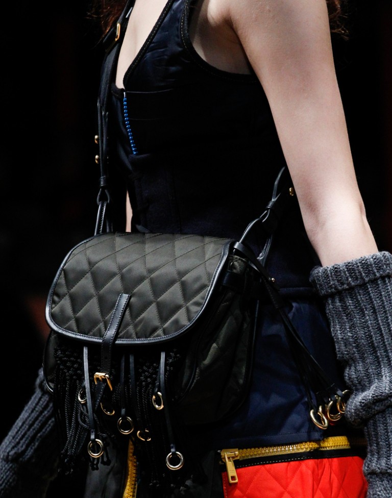 Prada Launched Two Big New Bags on Its Fall 2016 Runway and They’re ...