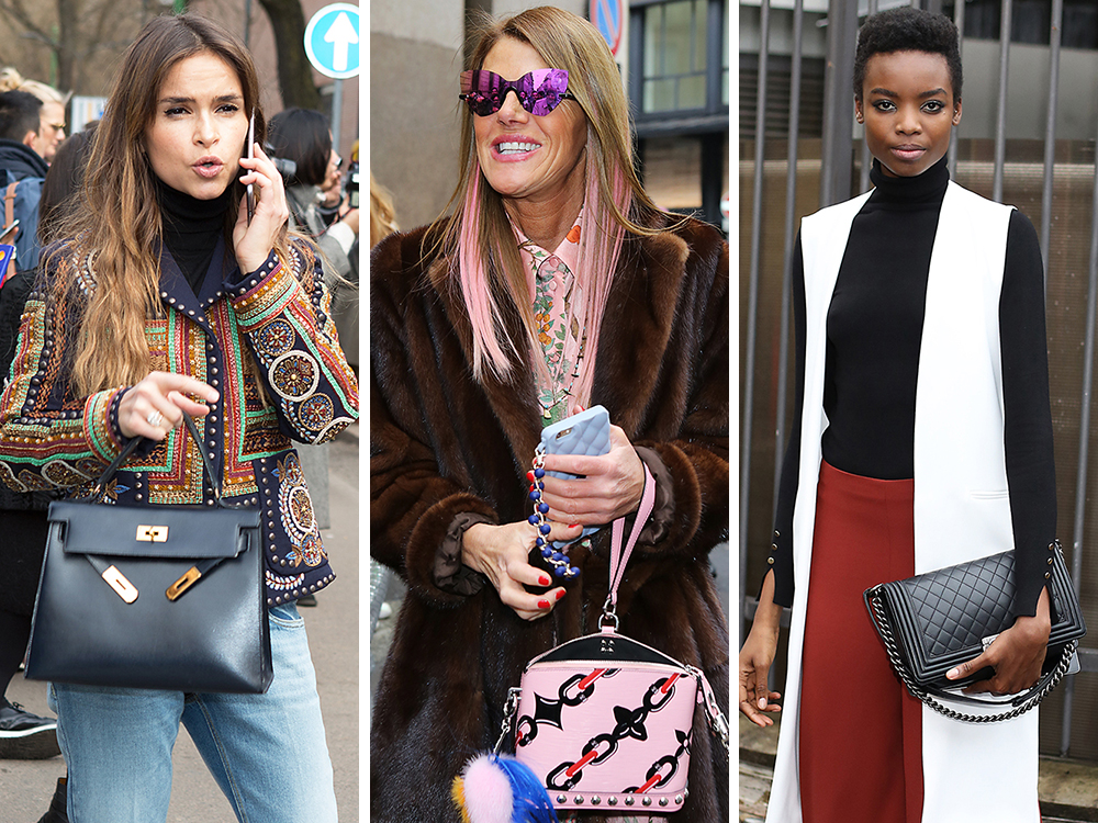 91 Bags and the Celebrities Who Carried Them to Paris Fashion Week Spring  2016 - PurseBlog