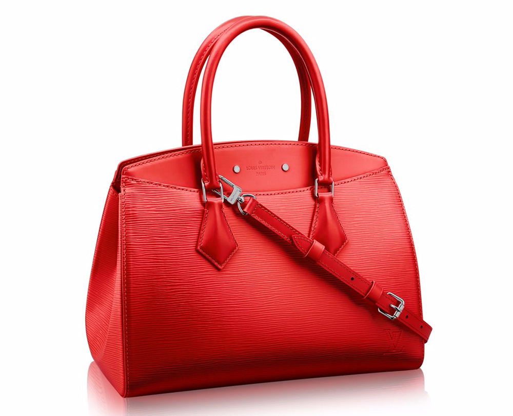 Louis Vuitton Vintage - Epi Soufflot Bag - Red - Leather and Epi