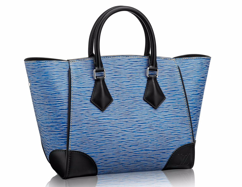Latest Obsession: The Louis Vuitton Neverfull Tote in Contrast Epi Leather  - PurseBlog