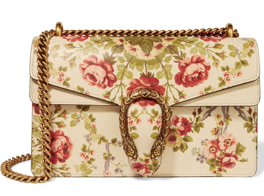 Shop Gucci Bags, Shoes and Accessories in an Exclusive Floral Print via  Gucci.com - PurseBlog