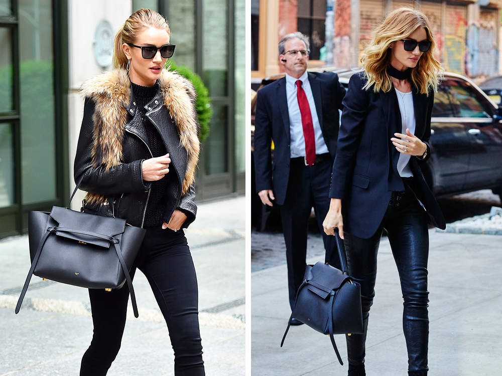 CELINE Mini Triomphe Leather Shoulder bag Black｜ap042466｜ALLU UK｜The Home  of Pre-Loved Luxury Fashion