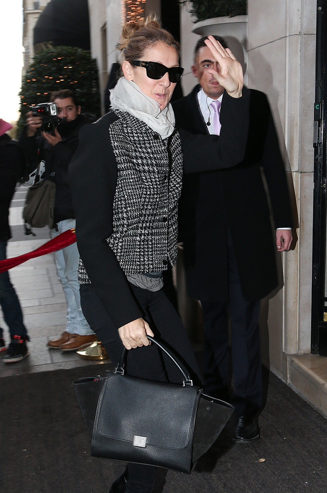 Céline Dion and Her Bags are Having More Fun in France Than Anyone -  PurseBlog