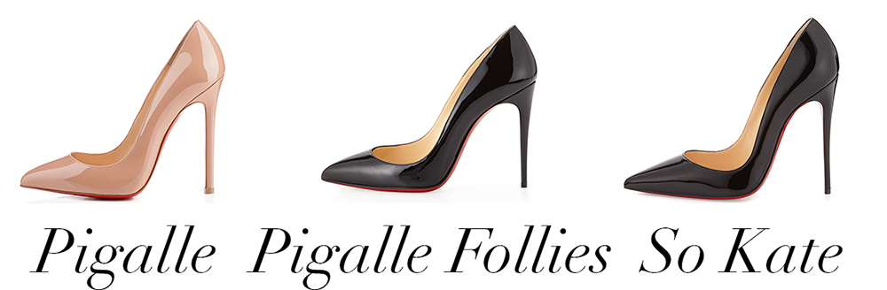 My Superficial Endeavors: Christian Louboutin Pigalle Follies, Pigalle & So  Kate Comparison!