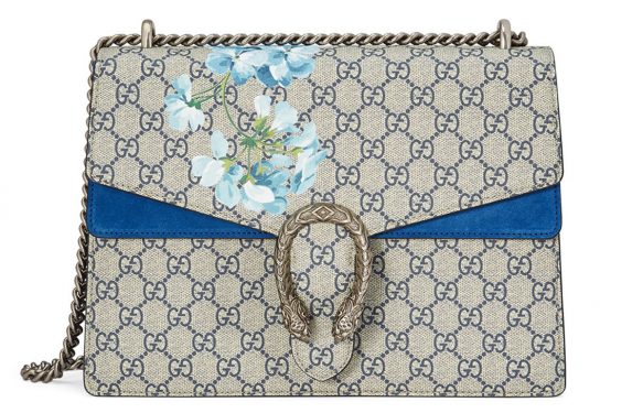 This Blue Gucci Dionysus GG Blooms Bag is Making Me Feel the Opposite of Blue PurseBlog