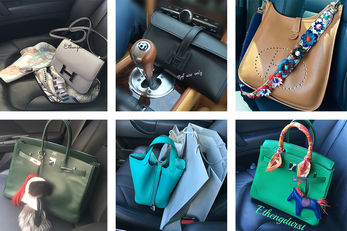 Riding in Cars With Bags: Hermés Rides 