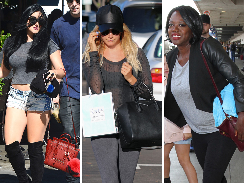 Celebs Move and Shake with Bags from Louis Vuitton, Chanel and