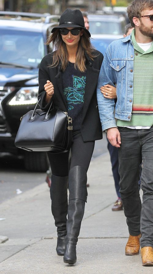 Just Can’t Get Enough: Lily Aldridge and Her Givenchy Antigona Bag ...