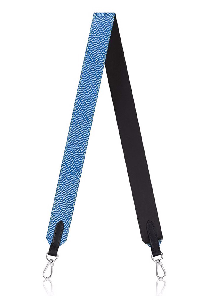 Louis Vuitton Blue/Black Epi Leather Bandouliere Shoulder Strap