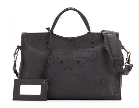 Love It or Leave It Balenciaga s Stud Free Blackout AJ City Bag PurseBlog