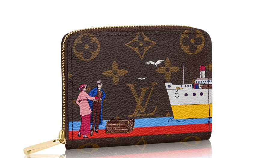 Naughtipidgins Nest - As New Louis Vuitton Limited Edition Continental  Zippy Purse Wallet Xmas Christmas 2019 Paris Vivienne Animation Collection.  A special 2019 Holiday edition of the Zippy in Monogram canvas celebrates