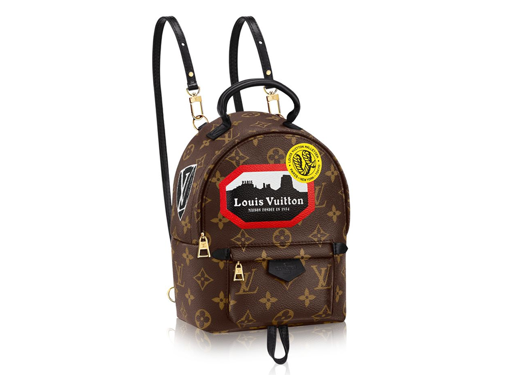 The Palm Springs Mini My LV World Tour Backpack has a long name