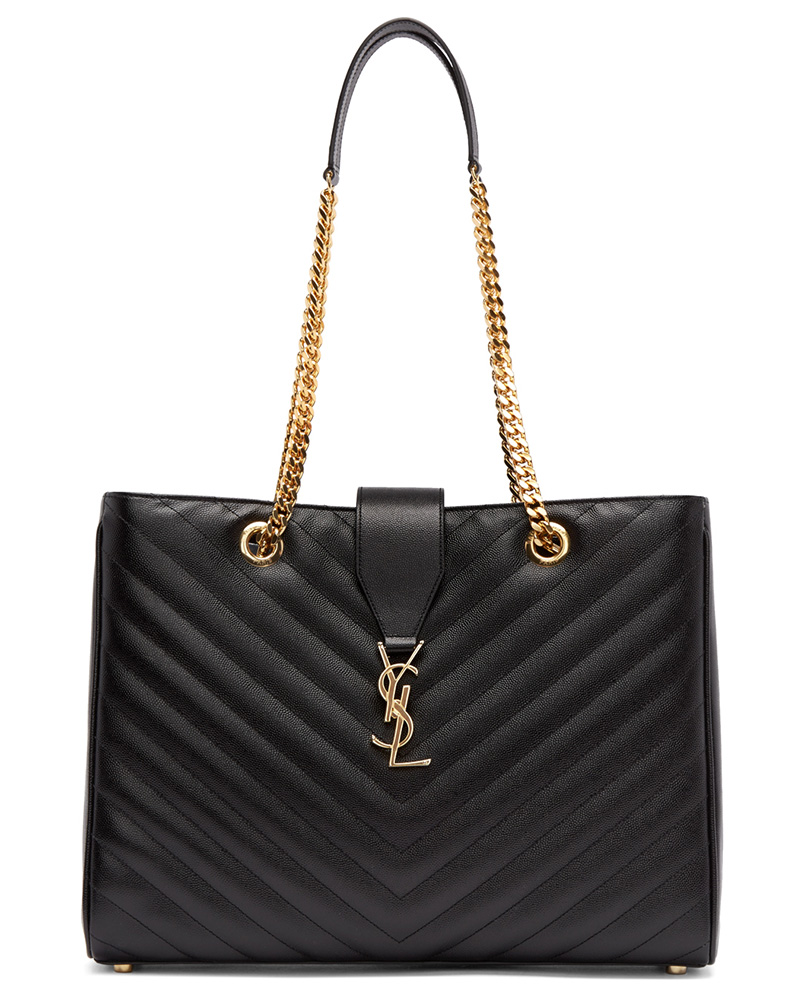 saint laurent matelasse tote