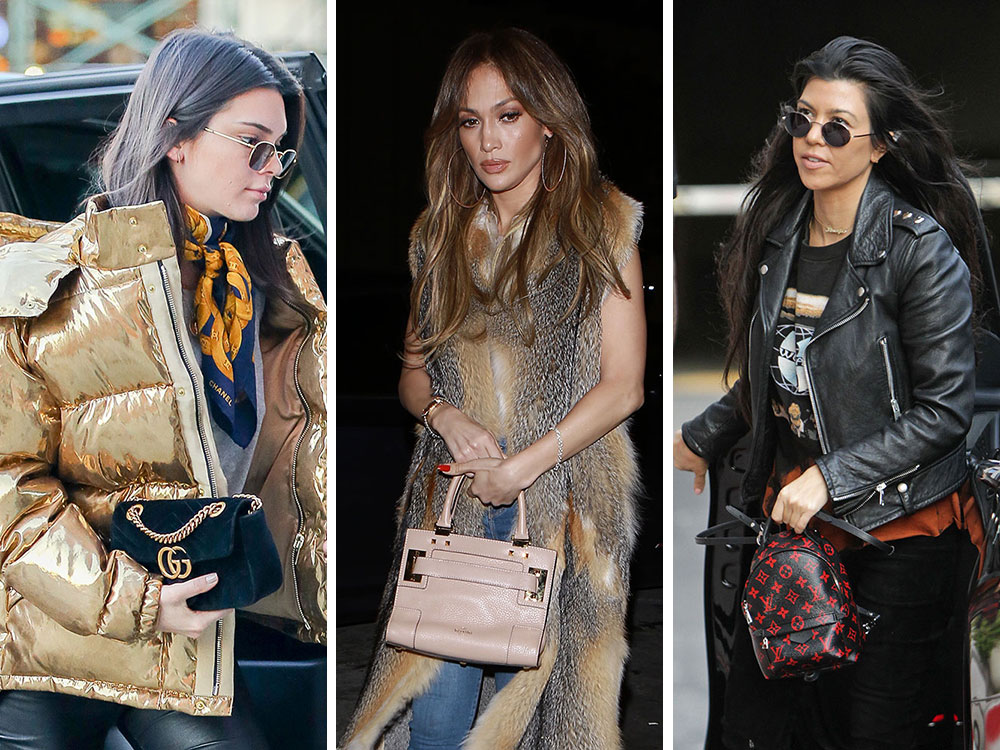 Celebs Shape Up and Sup with Bags from Versace, Fendi, Gucci and