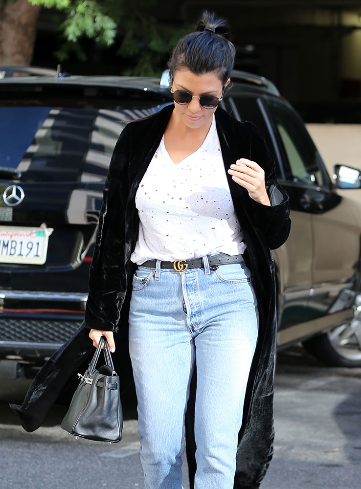 Just Can't Get Enough: Kourtney Kardashian and Her Hermès Birkin 25cm -  PurseBlog