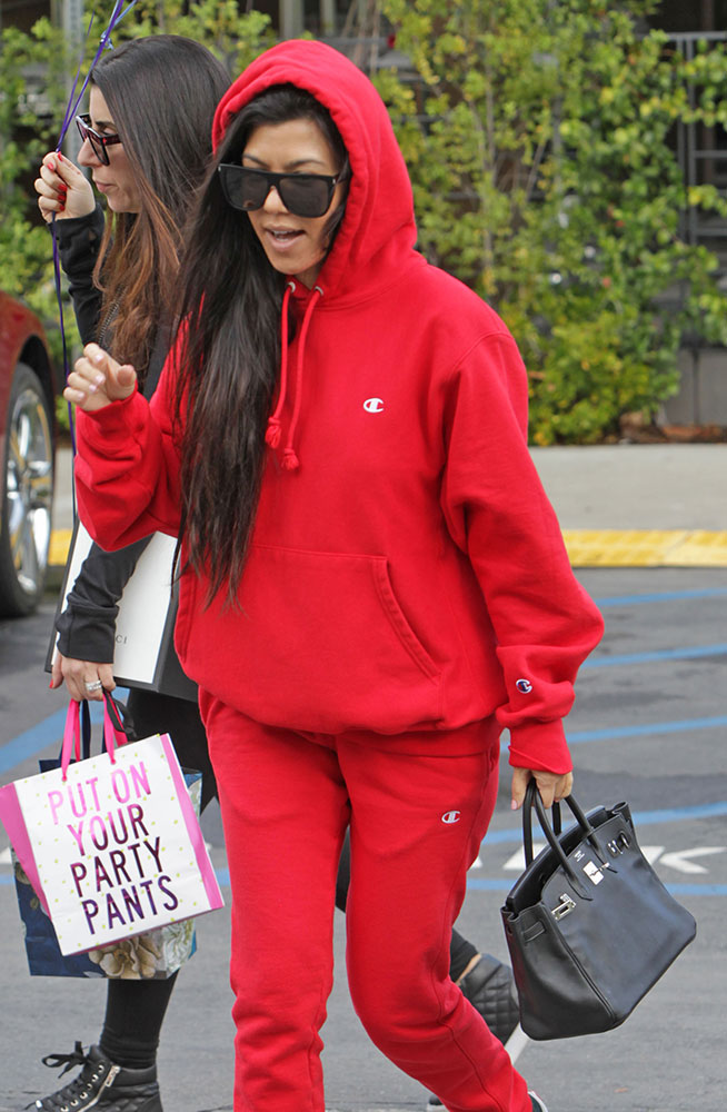 Just Can't Get Enough: Kourtney Kardashian Loves Her Mini Backpacks -  PurseBlog