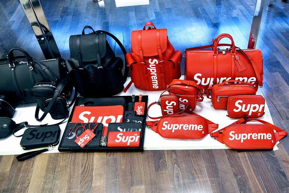 Louis Vuitton Teams Up With Supreme for Fall 2017 Men's Bags and