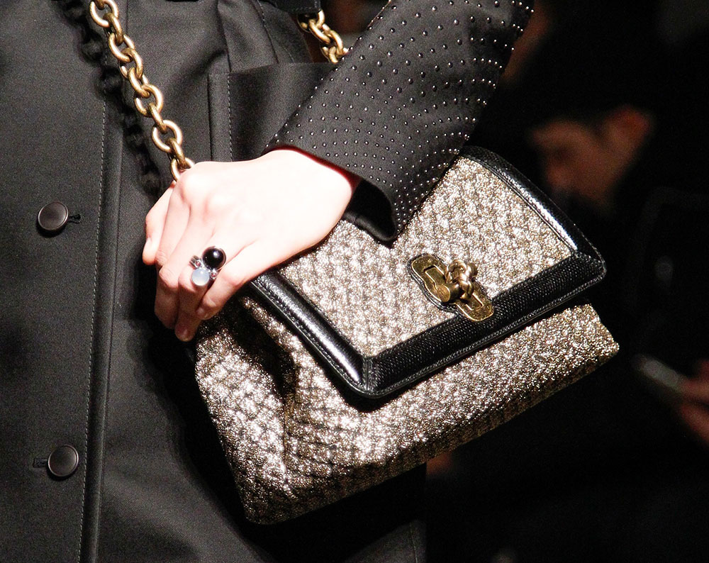 Bottega Veneta Delights with Ultra-Luxe Fall 2017 Runway Bags for Both ...