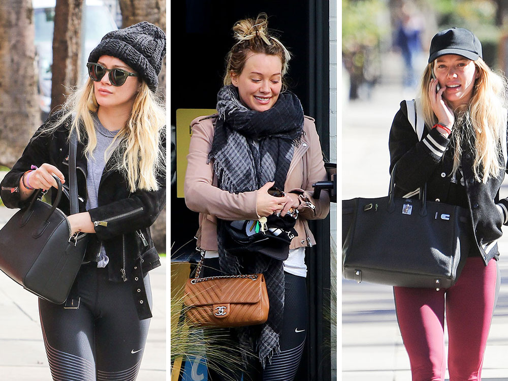 Hilary Duff Style: Louis Vuitton Dentelle Speedy - PurseBlog