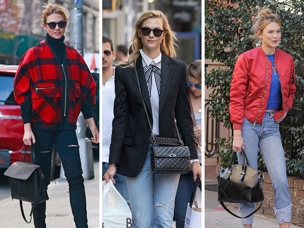 Karlie Kloss is Here to Model All of Her Favorite Black Bags For Your ...