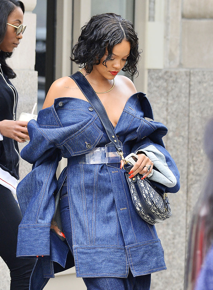 Rihanna's Dior Bag With Her Name on It