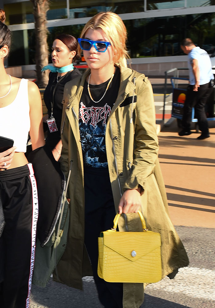 Celebs Slink Back from Cannes with Bags from Saint Laurent, Givenchy and  Miu Miu - PurseBlog