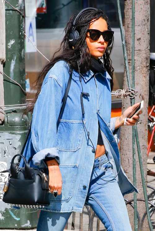 Take a Dive into the Effortless Cool of Zoë Kravitz’s Bag Collection ...