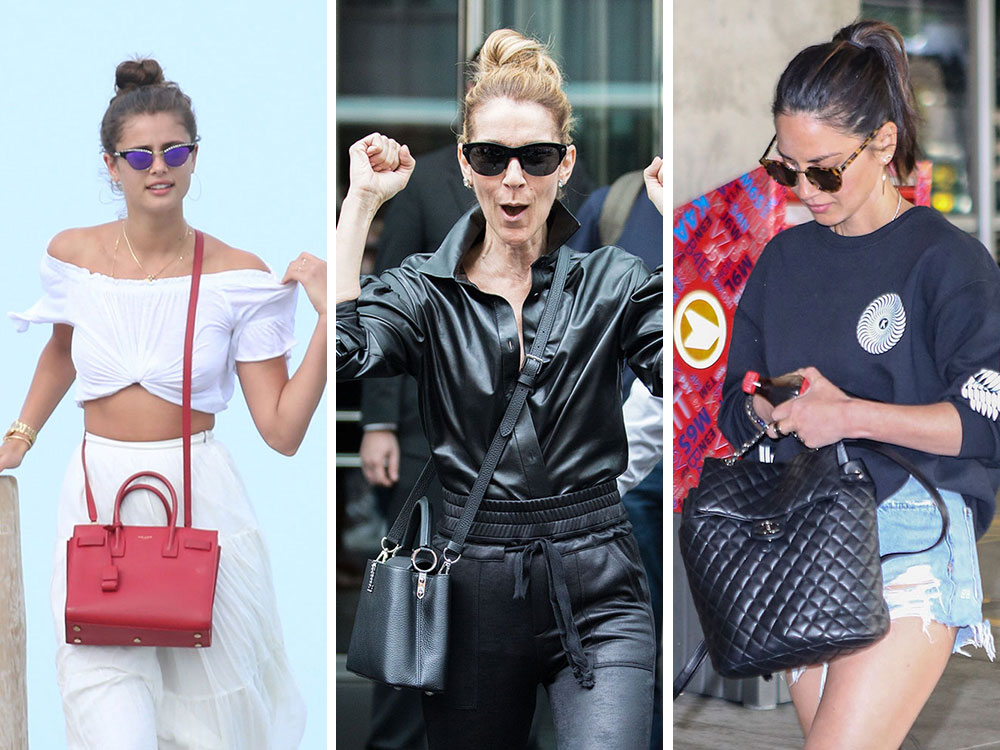 Celebs Mostly Eschew Color and Stick to Classic Black Bags from Chanel,  Rebecca Minkoff and The Row - PurseBlog
