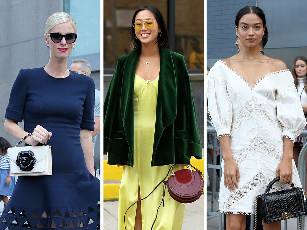 The Many Bags of New York Fashion Week Spring 2018's Celebrity