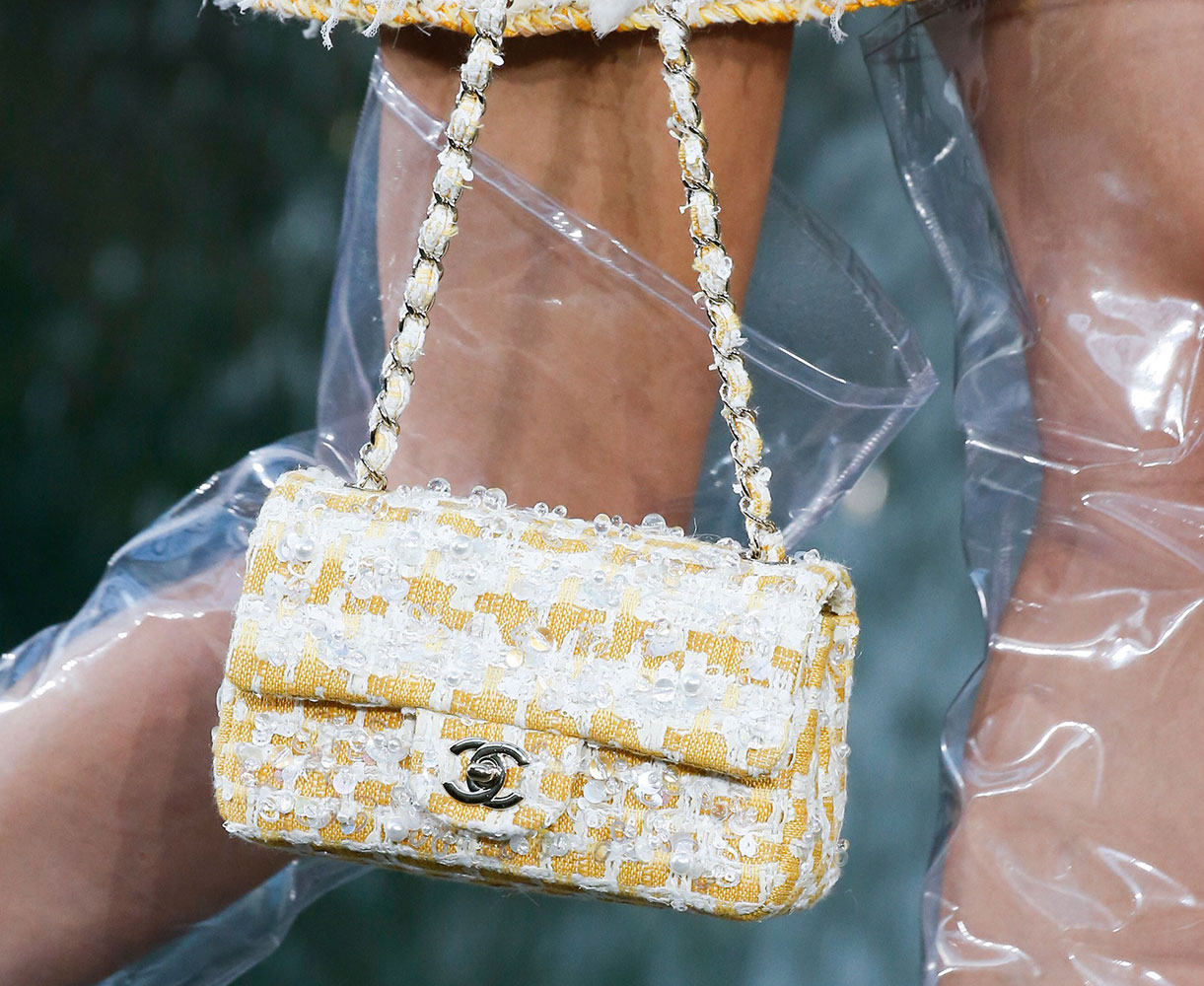 59 Brand New Chanel Bags, Straight From the Brand’s Mermaid Blue Spring 2018 Runway in Paris ...