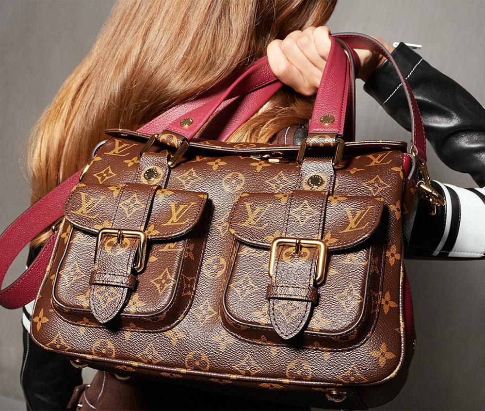  Louis Vuitton  Has Relaunched the Manhattan Bag  with a 