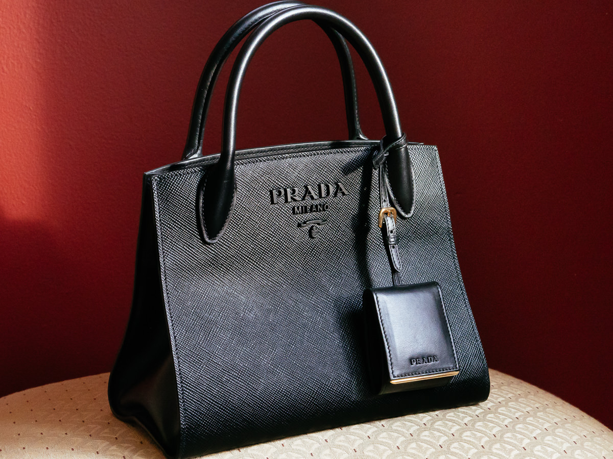 black prada purse