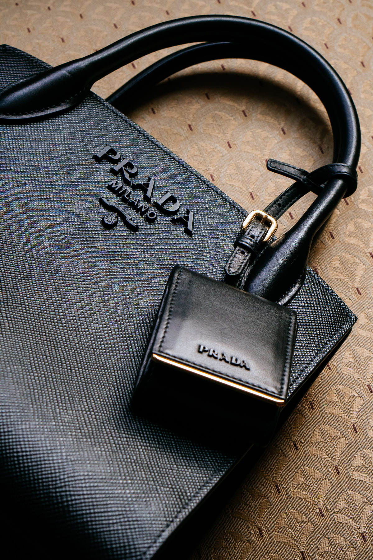 prada monochrome saffiano leather bag review