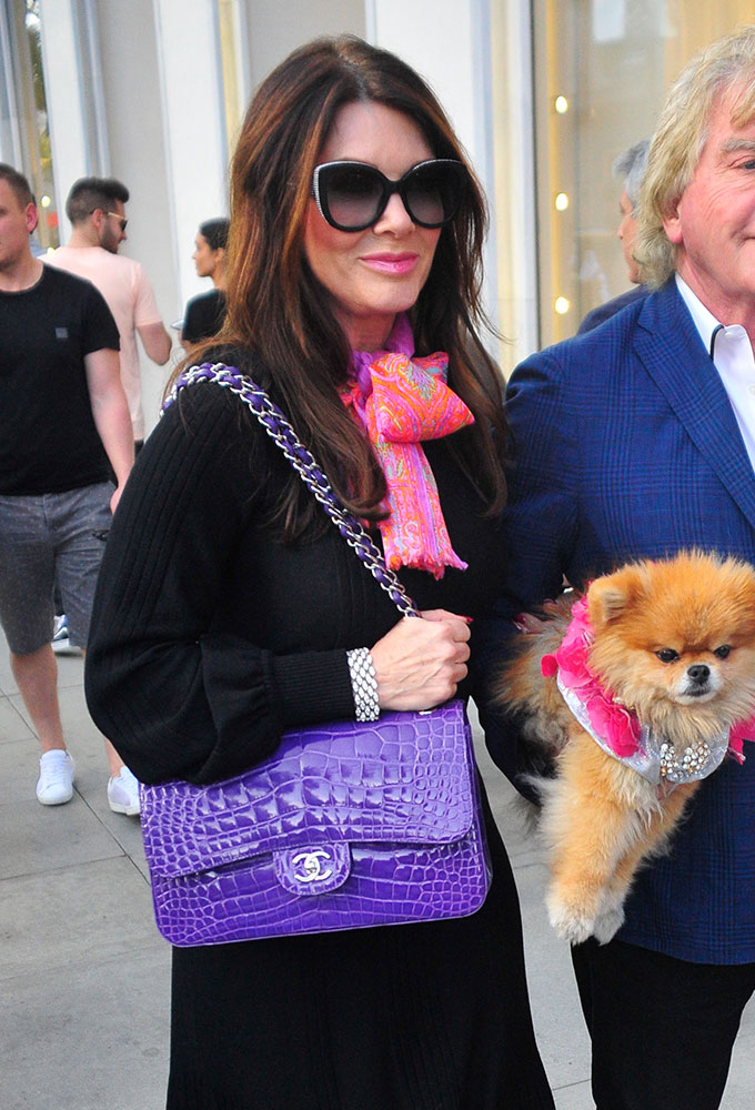 Let's Check In On Lisa Vanderpump's Chanel Bag Collection (and a Few  Non-Chanel Bags, Too) - PurseBlog